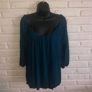 Off the shoulder airy top